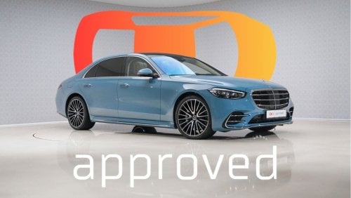 مرسيدس بنز S 580 AMG Line - 2 Years Approved Warranty - Approved Prepared Vehicle