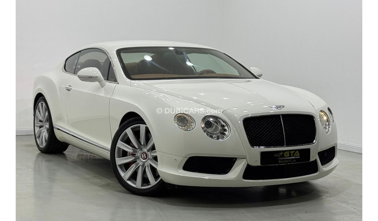 بنتلي كونتيننتال جي تي V8 2013 Bentley Continental GT V8, Service History, Low Kms, Excellent Condition, GCC