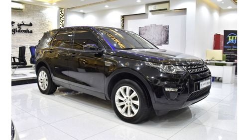 لاند روفر دسكفري سبورت EXCELLENT DEAL for our Land Rover Discovery Sport SE Si4 ( 2015 Model ) in Black Color GCC Specs