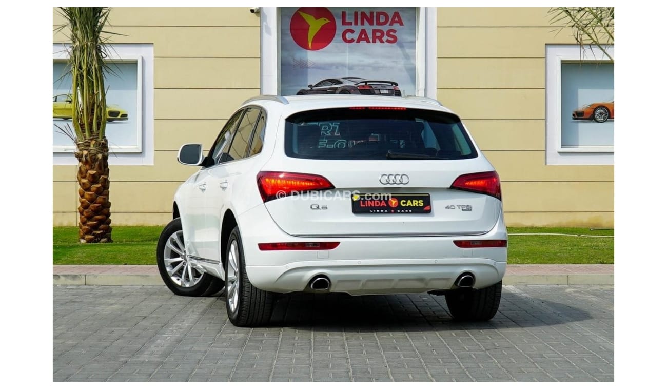 Audi Q5 40 TFSI Audi Q5 40TFSI Quattro 2015 GCC under Warranty with Flexible Down-Payment.