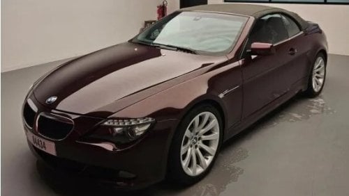 BMW 650i 650i V8 manual gear convertible