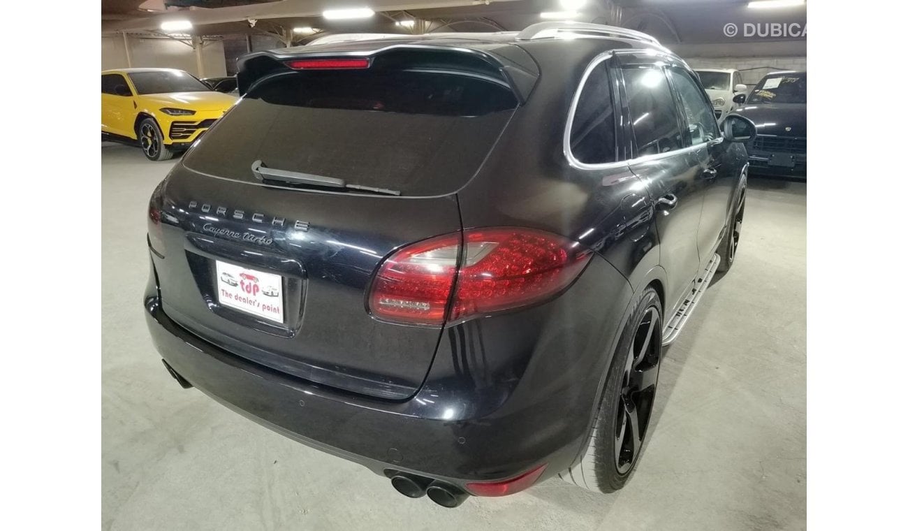 بورش كايان PORSCHE CAYENNE TURBO 4.8L 2011, 23 INCH ALLOY WHEELS, 18-WAY ADJUSTABLE SEATS AND MORE..