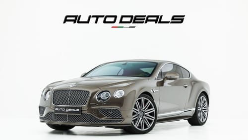 Bentley Continental GT Speed | GCC - Perfect Condition | 6.0L W12