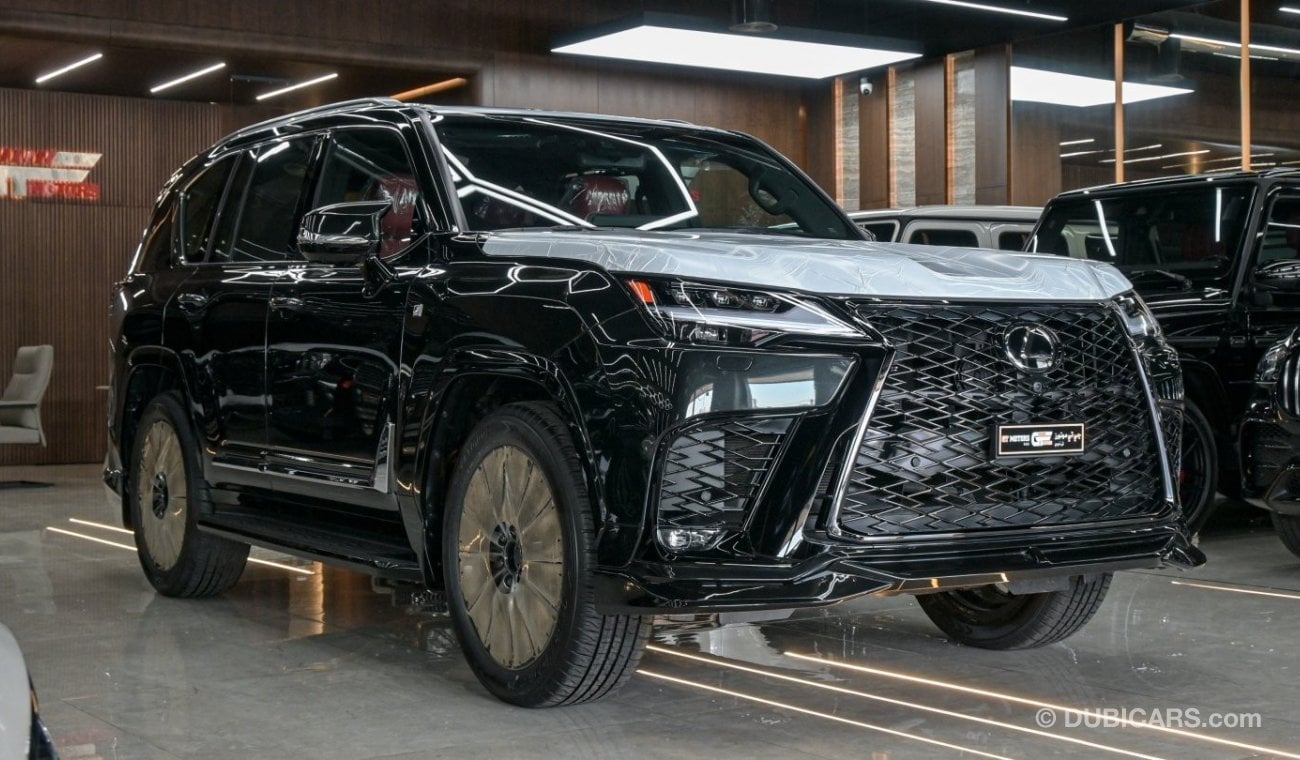 لكزس LX 600 LEXUS LX 600 F SPORT - BLACK - 2024