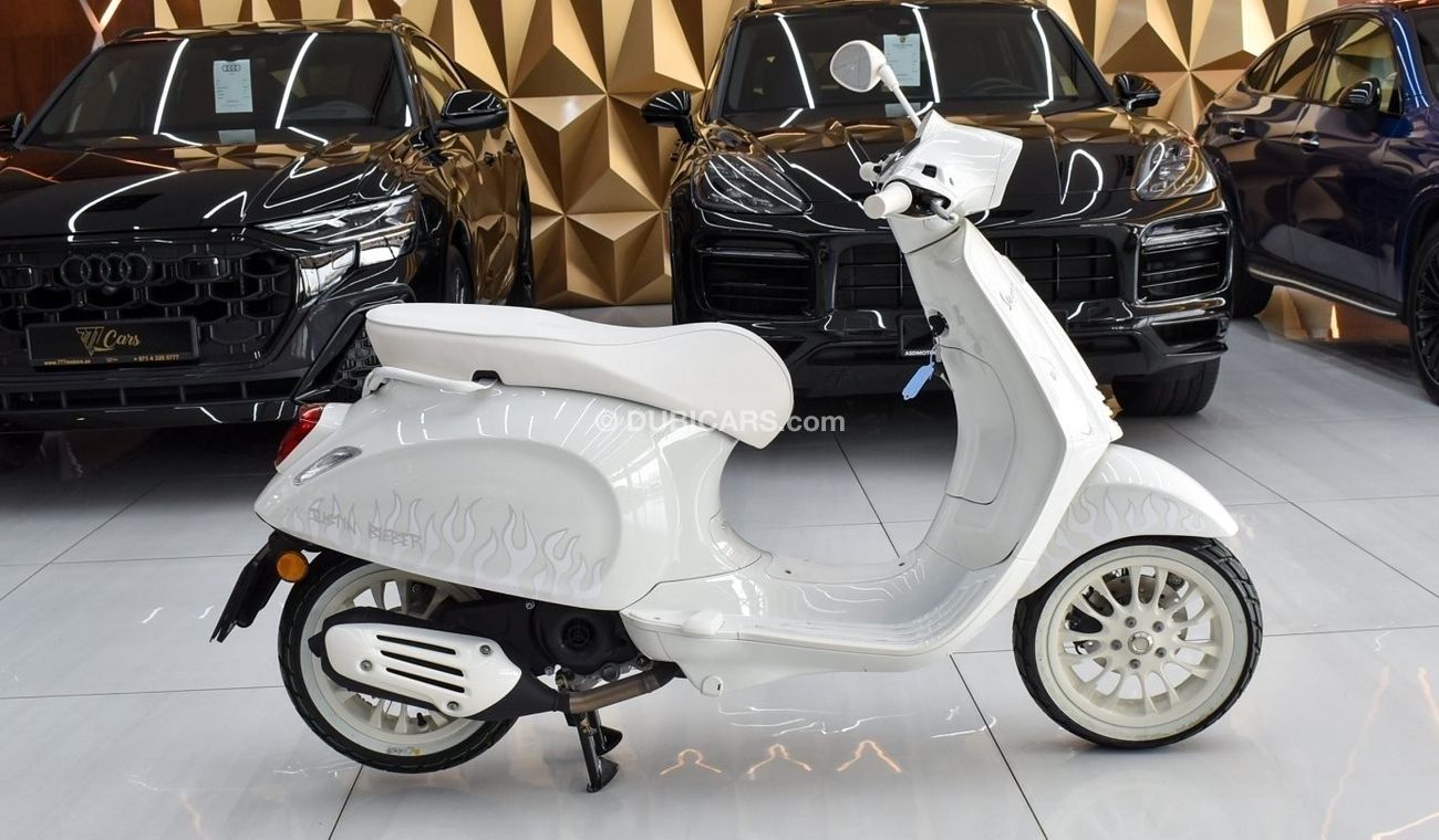 فيسبا سبرينت سبورت 50 إصدار جاستن بيبر VESPA JUSTIN BIEBER EDITION 2022