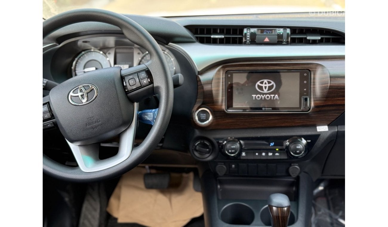 تويوتا هيلوكس 2024 Toyota Hilux Double Cab (Full-Option with Push Start) 2.7L 4-Cyl Petrol A/T 4x4 Only For Export