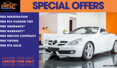 Mercedes-Benz SLK 280 GCC SPEC  AMAZING KM  39,000   V6 EXCELLENT CONDITION