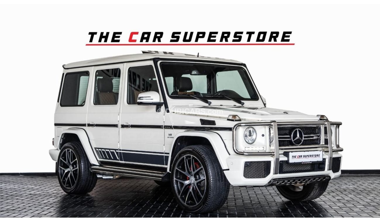 Mercedes-Benz G 63 AMG 2016 - MERCEDES BENZ G63 - GCC - Bi-Turbo V8 - IMMACULATE CAR - 1 YEAR WARRANTY