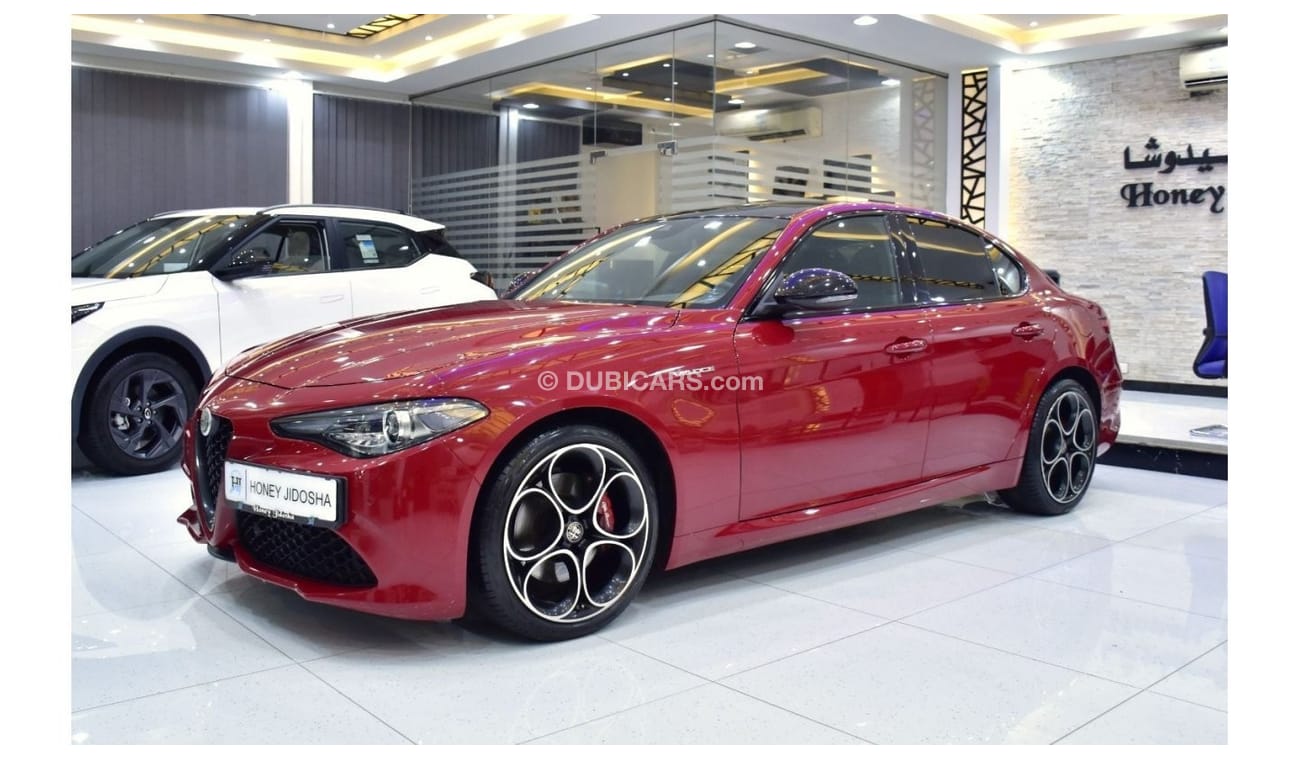 Alfa Romeo Giulia EXCELLENT DEAL for our Alfa Romeo Giulia Q2 Veloce ( 2023 Model ) in Red Color GCC Specs