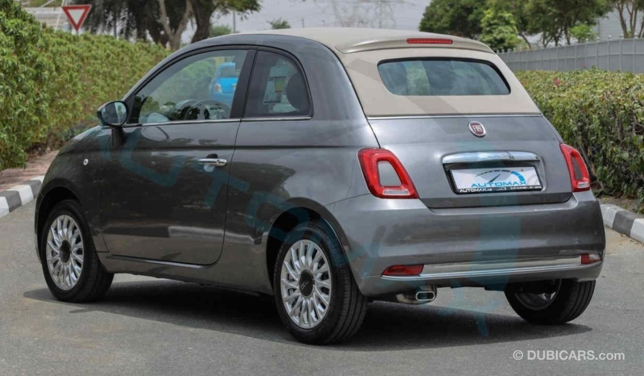 Fiat 500 Cabrio 1.4L FWD , 2024 GCC , 0Km , With 5 Years or 120K Km Warranty @Official Dealer