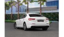 Maserati Ghibli | 2,644 P.M  | 0% Downpayment | Immaculate Condition!