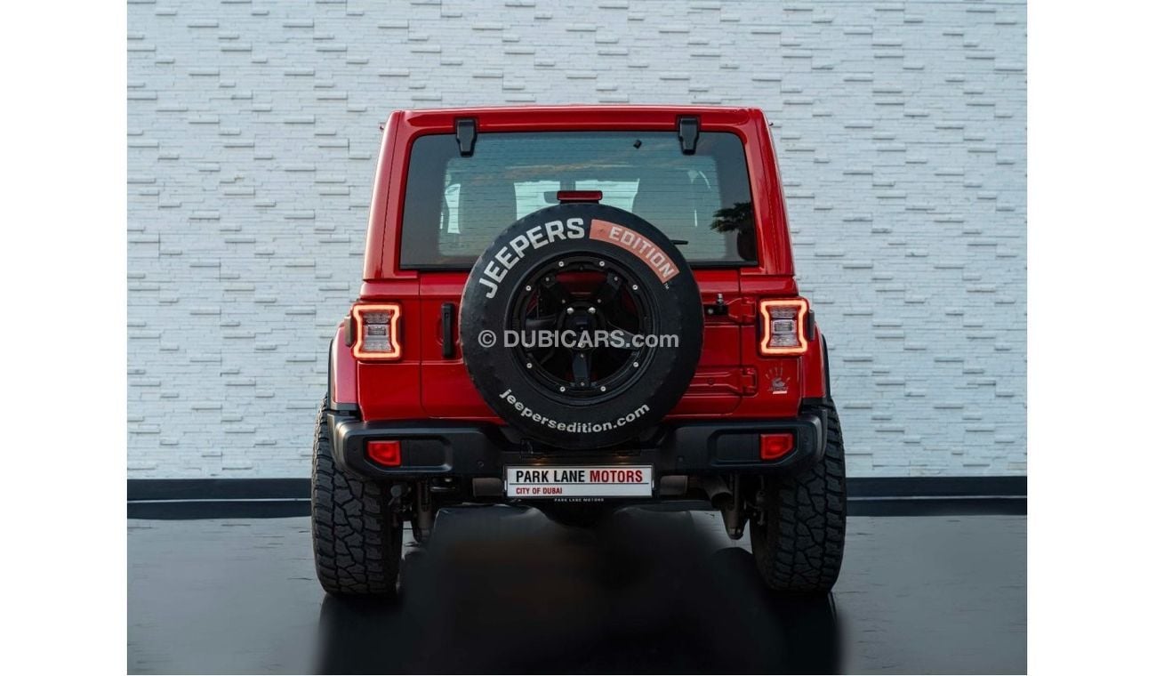 Jeep Wrangler AED 2,437 PM • UNLIMITED SAHARA JEEPERS EDITION STAGE-1 • OFFICIAL JEEP WARRANTY UNTIL 2025