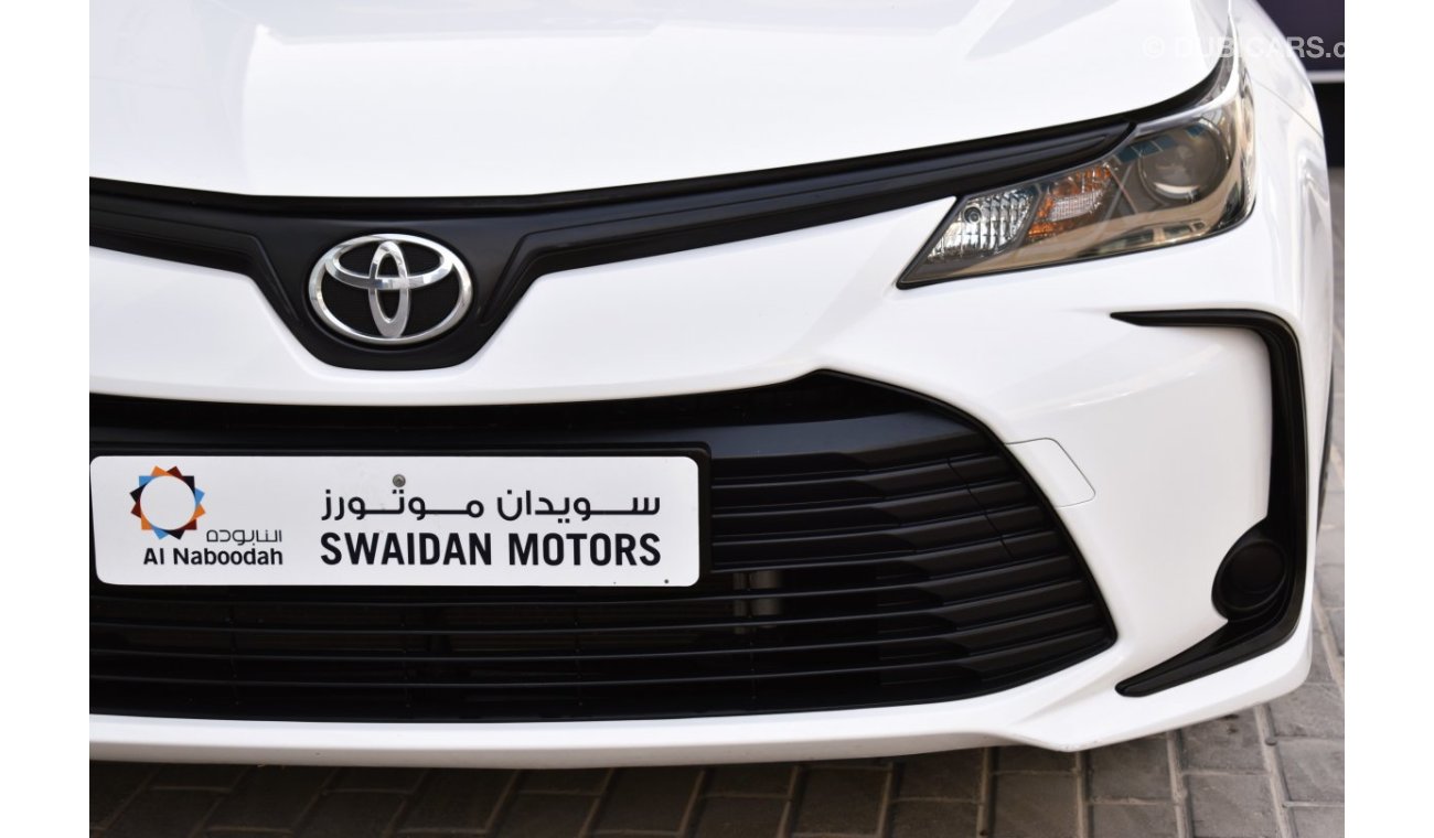 Toyota Corolla AED 999 PM | 1.6L XLI GCC DEALER WARRANTY