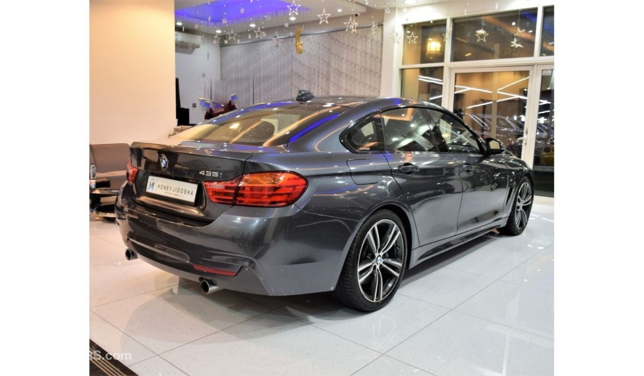 BMW 435i EXCELLENT DEAL for our BMW 435i GranCoupe M-Kit ( 2016 Model! ) in Grey Color! GCC Specs