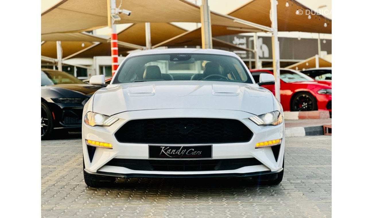 فورد موستانج EcoBoost | Monthly AED 1570/- | 0% DP | Touch Screen | Leather Seats | Blindspot | # 02327