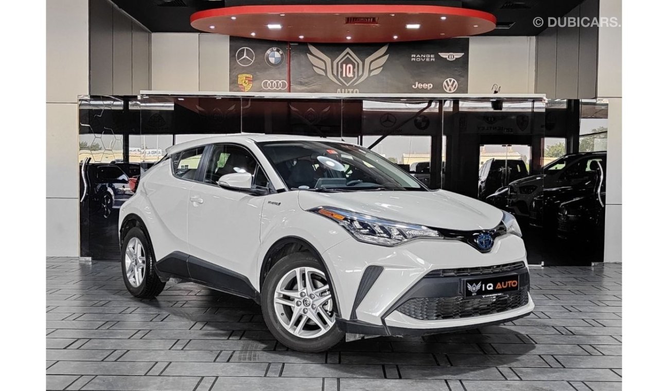 Toyota CHR AED 1,200 P.M | 2020 TOYOTA C-HR HYBRID GX 1.8 L | GCC | LOW KM | UNDER WARRANTY