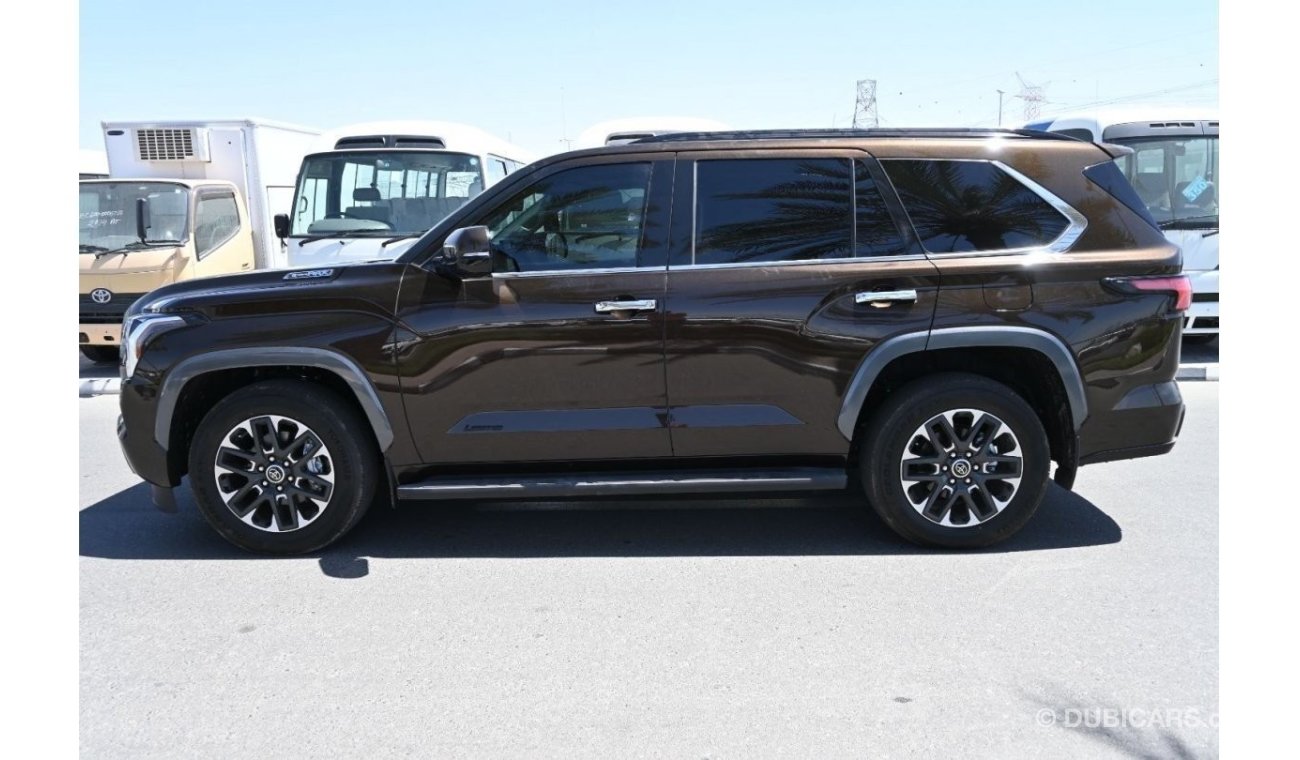 Toyota Sequoia Limited , 3.5 twin turbo Brown color 2023