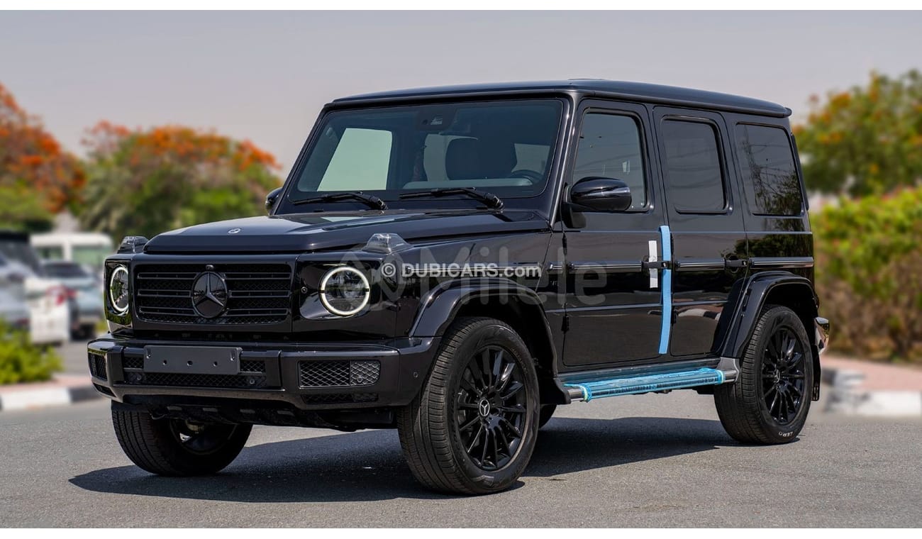 Mercedes-Benz G 500 4.0L PETROL – OBSIDIAN BLACK: SUNROOF, 360 CAM, NIGHT PACKAGE