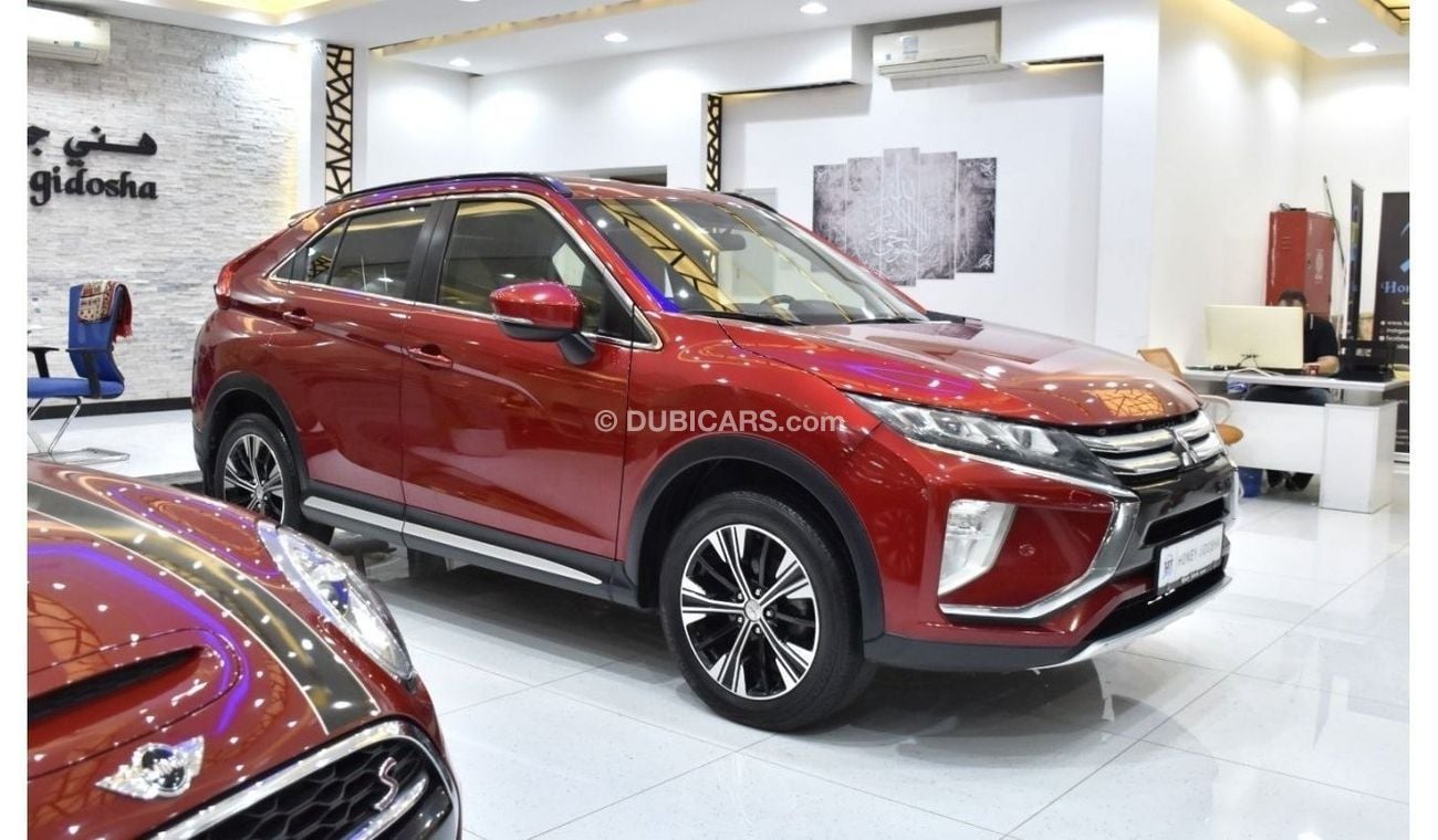 Mitsubishi Eclipse Cross EXCELLENT DEAL for our Mitsubishi Eclipse Cross ( 2018 Model ) in Red Color GCC Specs