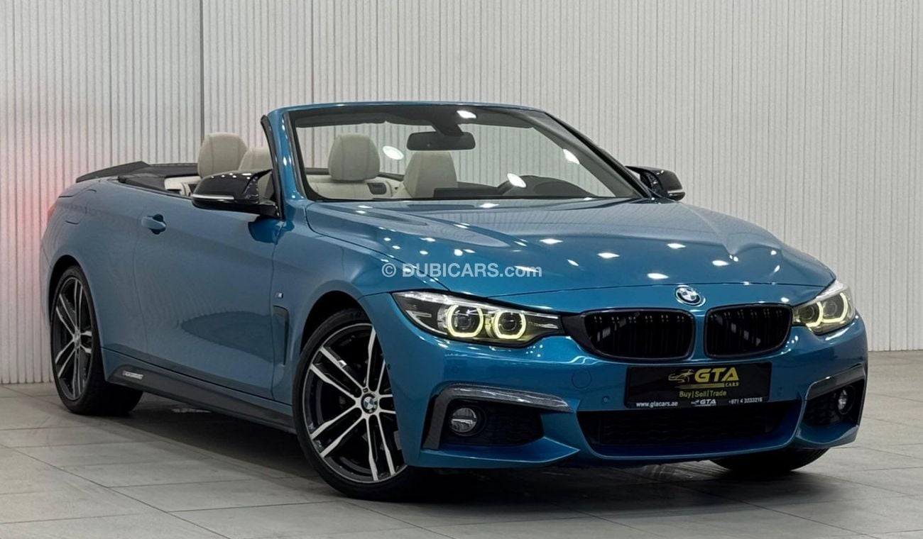 بي أم دبليو 430i M Sport 2.0L 2018 BMW 430i M-Sport Convertible, Warranty, March 2025 BMW Service Pack, Excellent Con