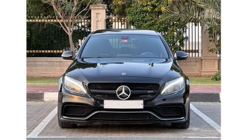 مرسيدس بنز C 63 AMG Std مرسيدس C63 AMG موديل 2018 مواصفات امريكية استخدام شخصي منذ 3 سنوات بحالة فنية وميكانيكية ممتازة