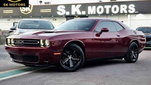 Dodge Challenger SXT/ V6/ ORG AIRBAG/ LEATHER/ DVD CAMERA/ PUSH START/ 696 MONTHLY / LOT# 24996