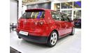 فولكس واجن جولف EXCELLENT DEAL for our Volkswagen GTi ( 2009 Model ) in Red Color GCC Specs