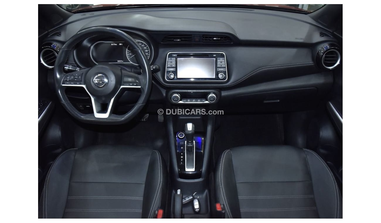 Nissan Kicks EXCELLENT DEAL for our Nissan Kicks ( 2017 Model ) in Red Color GCC Specs