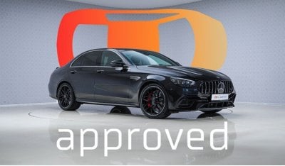 مرسيدس بنز E 63 AMG S 4Matic - 2 Year Warranty - Approved Prepared Vehicle