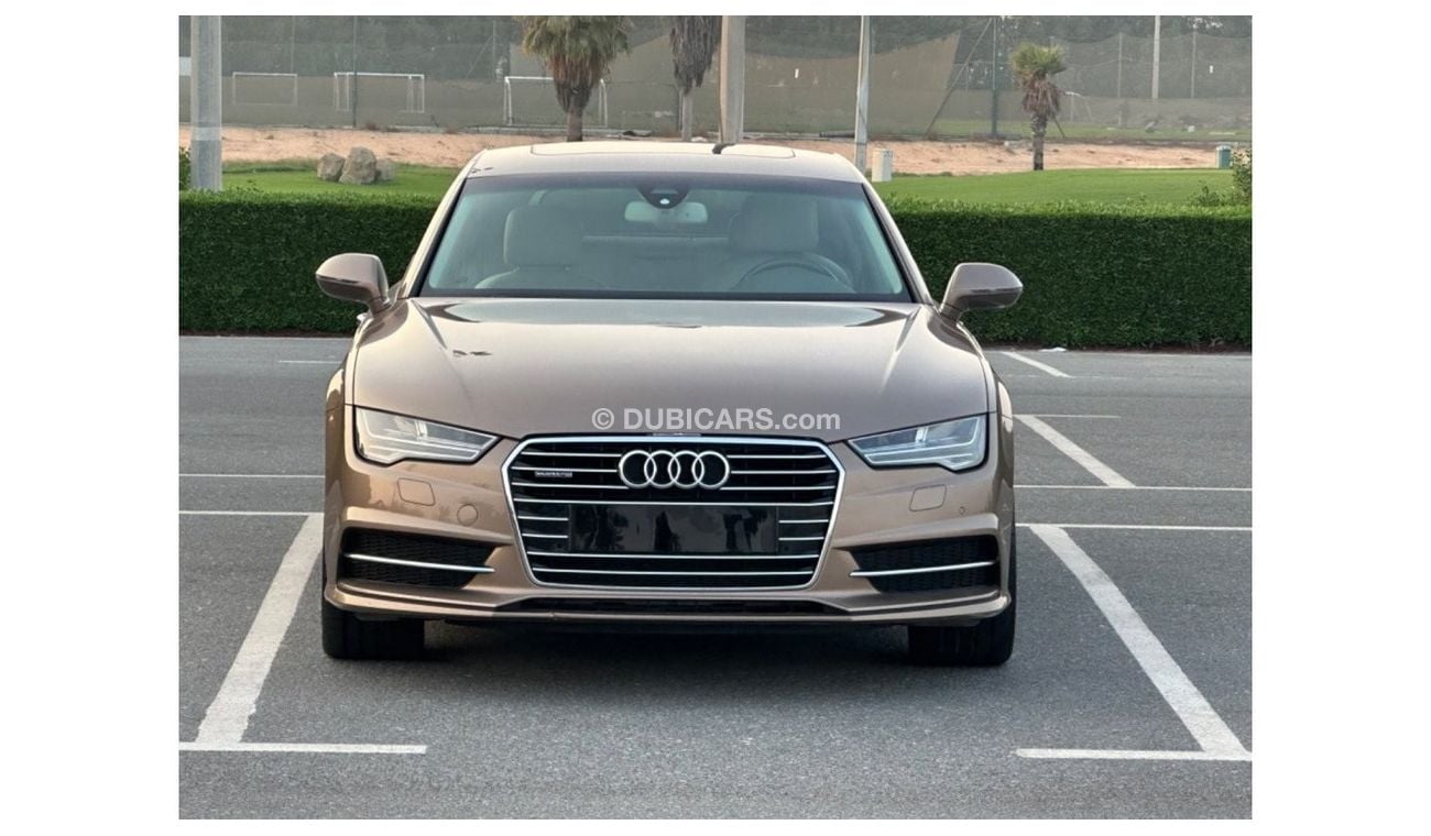 Audi A7 35 FSI quattro Exclusive MODEL 2015 GCC CAR PERFECT CONDITION INSIDE AND OUTSIDE FULL OPTION PANORAM