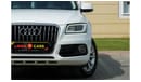 Audi Q5 40 TFSI Audi Q5 40TFSI Quattro 2015 GCC under Warranty with Flexible Down-Payment.