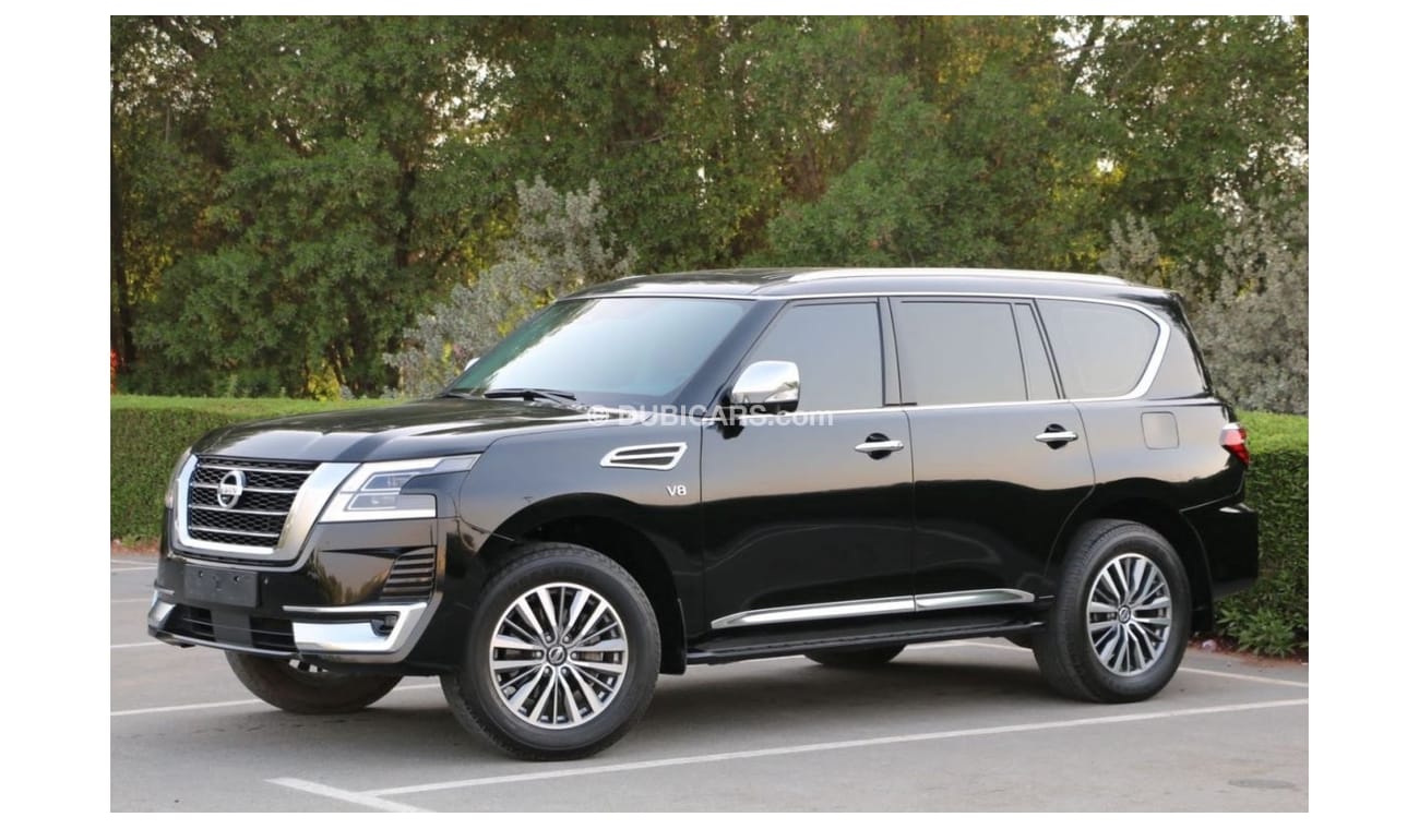 Nissan Patrol SE Platinum City Nissan patrol platinum V6 GCC full option full service history under warranty