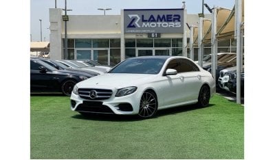 Mercedes-Benz E300 AMG 1900 Monthly payment / E300 2018 GCC / no accidents / full option / single owner / Two keys / ve