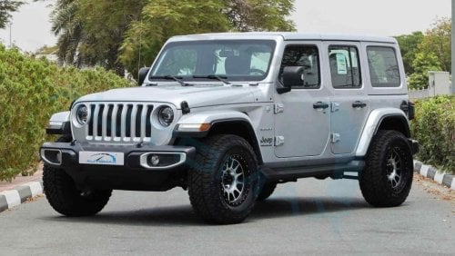 جيب رانجلر (НА ЭКСПОРТ , For Export) Unlimited Sahara V6 3.6L , 2023 GCC , 0Km , Без пробега