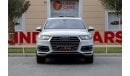 Audi Q7 45 TFSI quattro Audi Q7 45TFSI Quattro 2016 GCC under Warranty with Flexible Down-Payment.