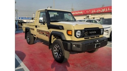 تويوتا لاند كروزر بيك آب TOYOTA LANDCRUISER PICKUP SINGLE CAB,(GRJ79,2.8L,DIFF LOCK,DVD+CAMERA,ALLOY WHEELS,A/T,2024MY