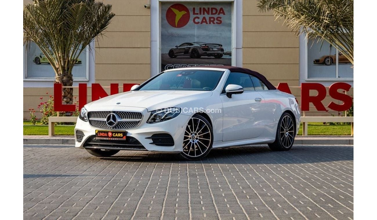 مرسيدس بنز E200 كوبيه Mercedes-Benz E200 Convertible 2018 GCC under Warranty with Flexible Down-Payment.