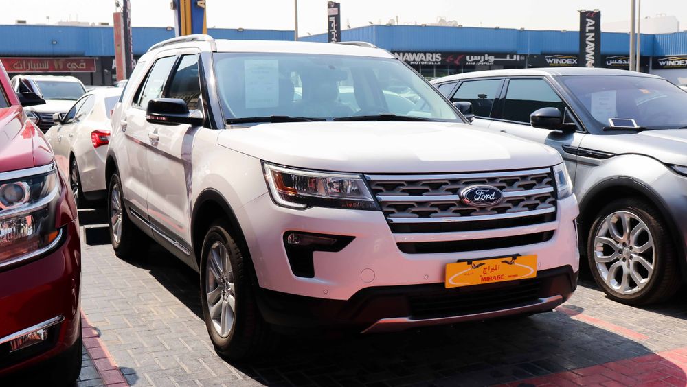 Ford Explorer Xlt For Sale Aed 139 000 White 18