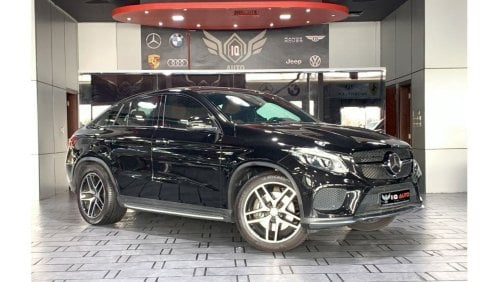 Mercedes-Benz GLE 450 AED 2,500 P.M | 2016 MERCEDES-BENZ GLE COUPE 450 AMG  BI-TURBO 3.0L | GCC | PANORAMIC VIEW