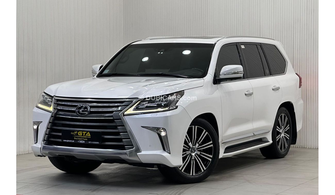 لكزس LX 570 2021 Lexus LX 570 Platinum, One Year Warranty, Al Futtaim Agency Full Service History, GCC