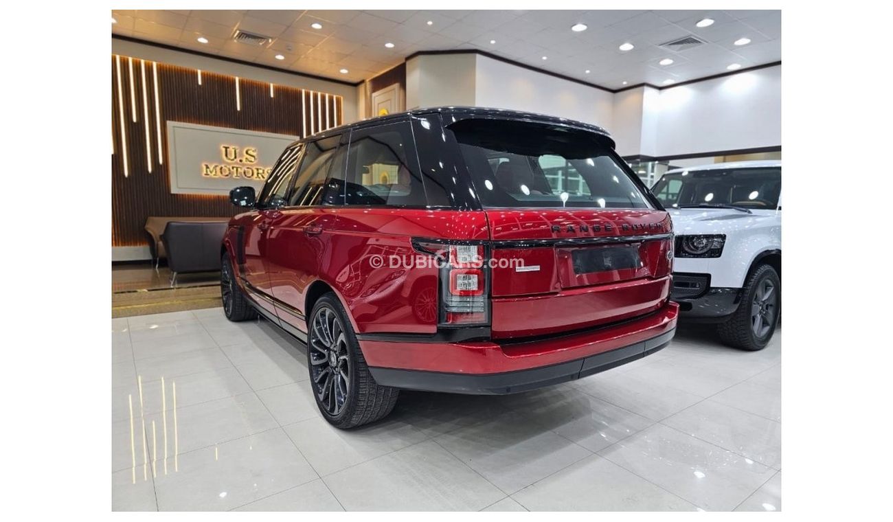 Land Rover Range Rover RANGE ROVER VOGUE AUTOBIOGRAPHY BLACK EDITION 2014 GCC IN VERY MINT CONDITION