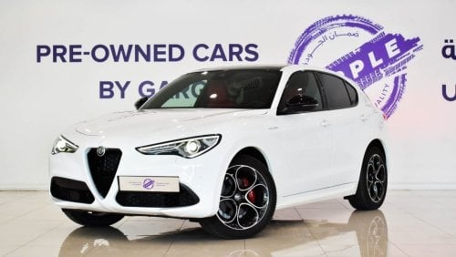 ألفا روميو ستيلفيو فيلوتشي | 2022 | Warranty & Service | Service History | Low Mileage