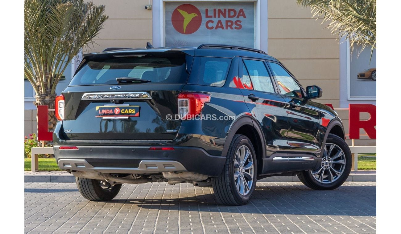 فورد إكسبلورر XLT 202A 2.3L 4WD Ford Explorer XLT (7 SEATER) 2022 GCC under Agency Warranty and Service Contract w