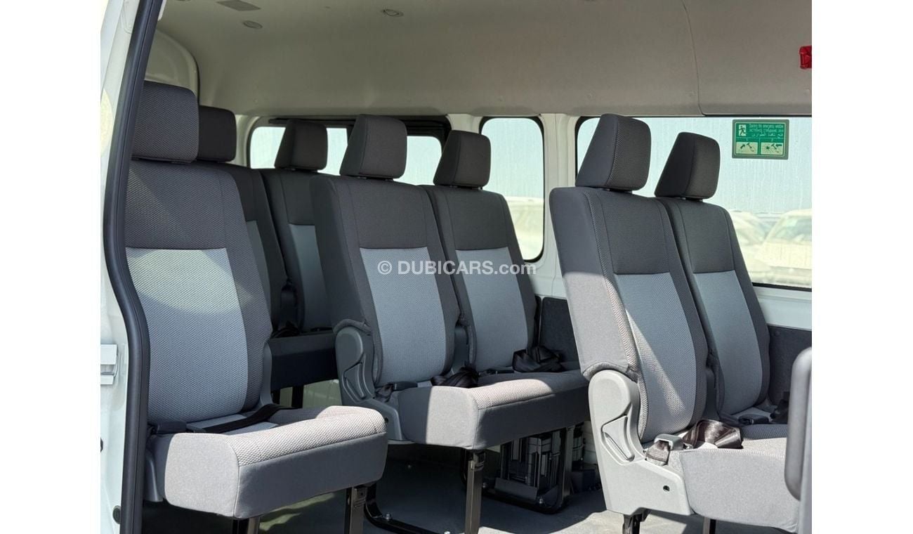 تويوتا هاياس 2025 Toyota Hiace DX 13-Seater 2.8L 4-Cyl Petrol M/T RWD Export Only