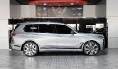 بي أم دبليو X7 AED 6,500 P.M | 2023 BMW X7 M60i | BMW WARRANTY | SERVICE CONTRACT | 7 SEATS | GCC | FULL PACKAGE