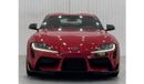 Toyota Supra GR 3.0L A/T 2024 Toyota Supra GR, Brand New, Jan 2027 Al-Futtaim Warranty + Service Package, GCC