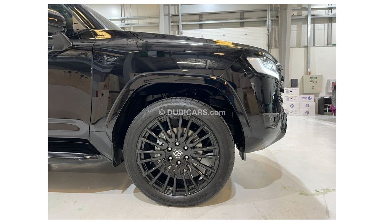 Toyota Land Cruiser Black Edition VX with 22 Inch Forged Wheels Starlight