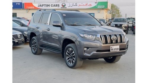 Toyota Prado 2014 | LHD | MODIFIED TO 2023 PRADO TEXTURED BLACK LEATHER SEATS | TESLA SCREEN