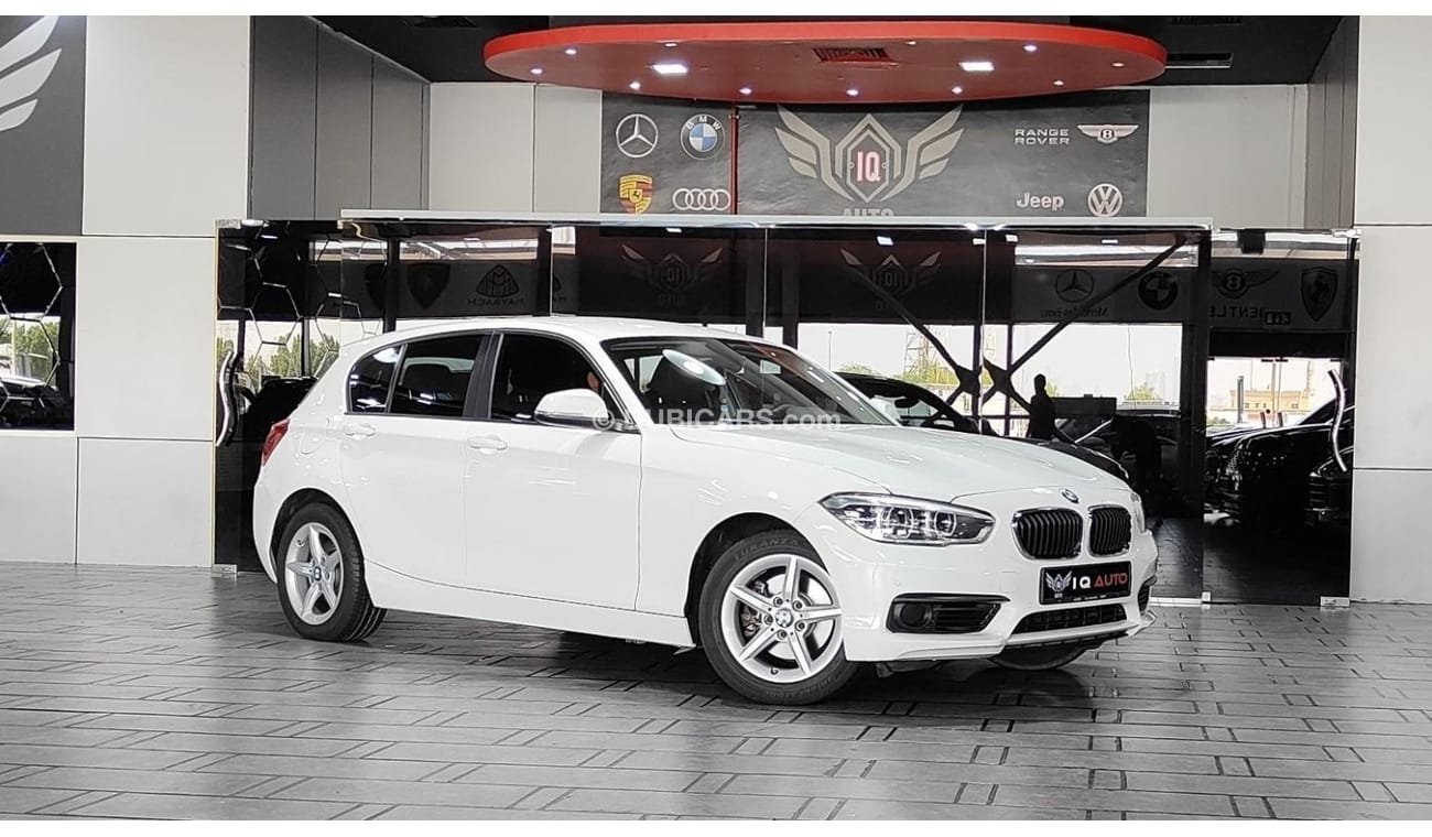 BMW 120i STD AED 800 P.M | 2019 BMW 120i | UNDER WARRANTY | GCC | 2.0L | ORIGINAL PAINT