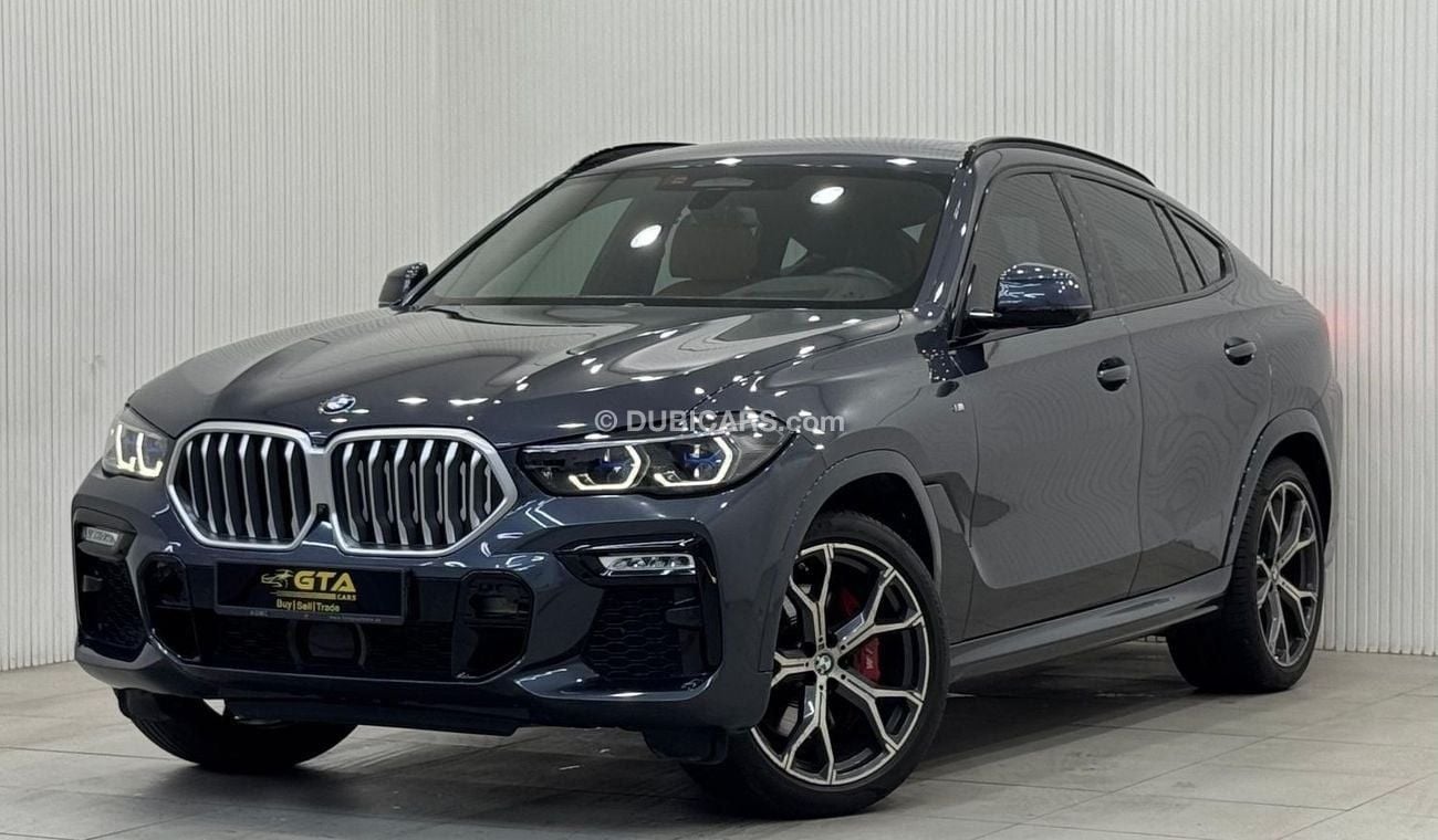 بي أم دبليو X6 xDrive40i Luxury M Sport Package 3.0L 2022 BMW X6 xDrive40i M-Sport, Sep 2026 BMW Warranty + Service